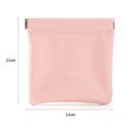 thumbnail image 1 of Organizador Bolsa de almacenamiento de PU de bolsa de joyería impermeable multifuncional (rosa) JShteea Libre de BPA, 1 of 6
