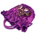 thumbnail image 1 of OULII Flower Clutch Purse 1Pack Purple Fabric Handbag With Easy to Clean Feature For Women, 1 of 7