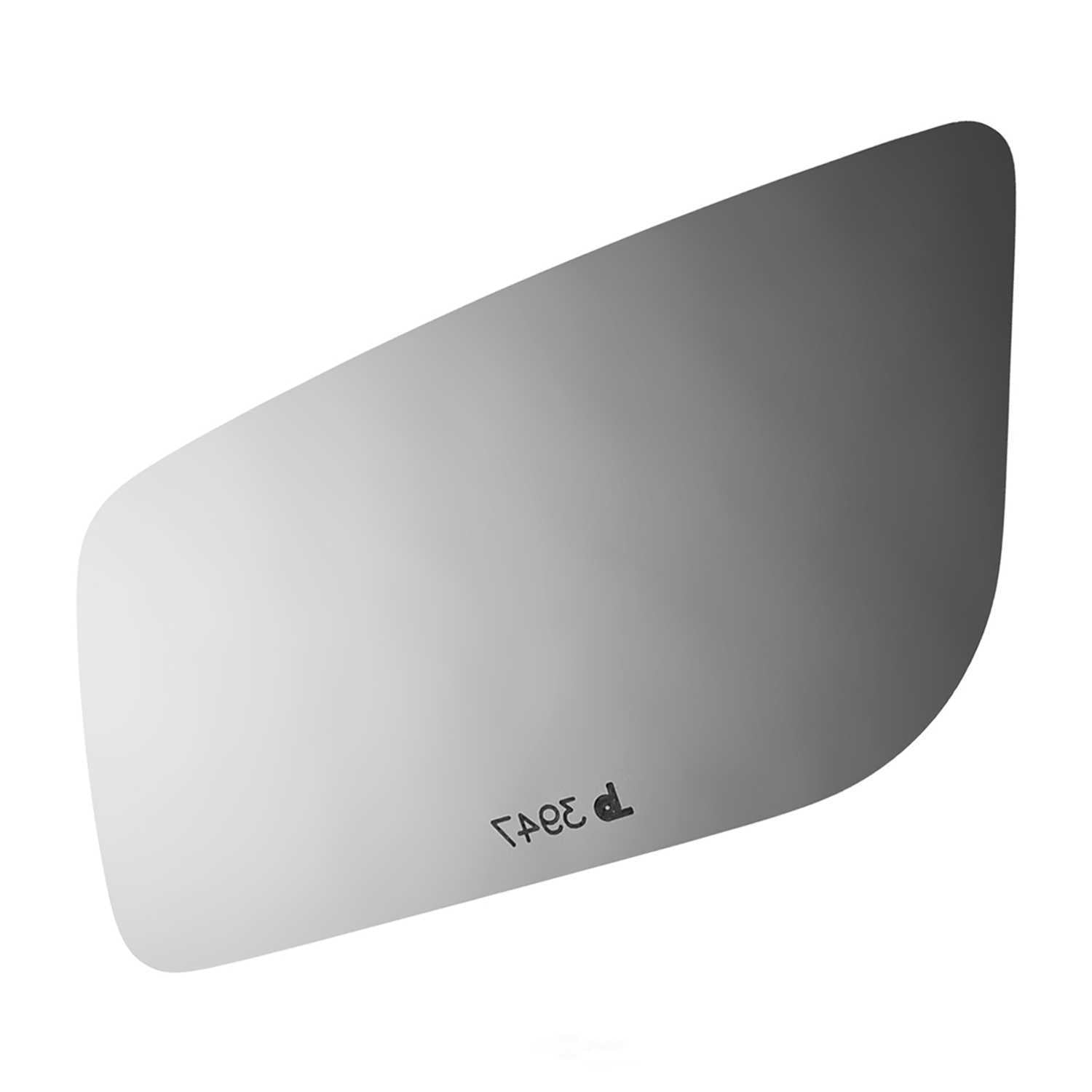 Burco Side View Mirror Replacement Glass - Clear Glass - 3947