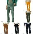 thumbnail image 6 of CENL Mens Corduroy Cord Trousers Formal Pants Smart Casual Retro Solid Color Trousers, 6 of 7