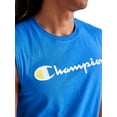 thumbnail image 2 of Champion Men's and Big Men's Script Logo Classic Jersey Muscle Tee, Sizes S-2XL, 2 of 8