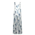 thumbnail image 4 of Robes d'Été pour Femmes 2023 Maxi Robe d'Été Boutonnée avec Poches Imprimée Ample Décontractée en Liquidation, 4 of 7