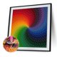 thumbnail image 2 of Arco iris giratorio 5D DIY Diamond Painting Kits Resina Full round Home Wall FLhrweasw Nuevo, 2 of 9