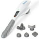 Photo 1 of RENPHO Rechargeable Hand Held Deep Tissue Massager for Muscles, Back, Foot, Neck, Shoulder, Leg, Cordless Electric Percussion Body Massage with Portable Design, White
