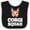 Black and White, variant on Inktastic Dog Corgi Squad Boys or Girls Baby Bib