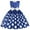 A-Blue, variant on mgoYE Girls Party Dresses Size 10-13 Toddler Evening Dresses Flower Girls Wedding formal Party Midi Dress(Pink,1-2 Years)
