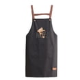 thumbnail image 1 of Delantal Cute Bear impermeable y resistente al aceite para mujer, 1 of 1