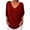 Red Wine, variant on Yinrunx Oversized T Shirts for Women/ T Shirts for Women 3/4 Sleeve T Shirts for Women V Neck T Shirts Women T Shirt Dresses for Women Summer T Shirts for Women Fashion V Neck Blouses Shirts for Women