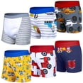 thumbnail image 1 of BIG ELEPHANT Paquete de 6 Pantalones de Entrenamiento de Algodón para Ir Al Baño para Niños Pequeños, Ropa Interior Unisex Suave y Absorbente Estilo Bóxer para Niños y Niñas, Tallas 2-5 Años, 1 of 13