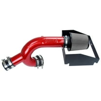 HPS Performance Red Shortram Air Intake Kit   Heat Shield Cool Ram Compatible for 2015-2016 Ford F150 3.5L 2015-2020 F150 2.7L Ecoboost Turbo, 827-634R