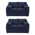 thumbnail image 1 of Sala 2-2 TRINITY Aston ( 2 piezas Love Seat ) Azul Soho Para Sala, 1 of 8