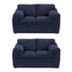 thumbnail image 1 of Sala 2-2 TRINITY Aston ( 2 piezas Love Seat ) Azul Soho Para Sala, 1 of 8