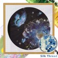 thumbnail image 2 of Kit Punto Cruz Con Amor Hilo Algodón Ecológico 11CT 50x50cm Azul, 2 of 9