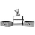 thumbnail image 2 of Miangastore Deciduous Tooth Organizer Silver Drawer Design 1Pack 2.8x1.8x1.6in, 2 of 9