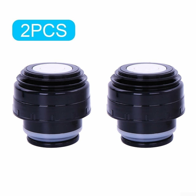 UHUSE 2pcs/pack Universal Stopper Mug Replacement Lid Vacuum Flask With Switch Valve