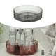 thumbnail image 2 of Bandeja de almacenamiento de despensa con rotación de 360 ​​grados, organizador de maquillaje multiusos para encimera. gris, 2 of 8