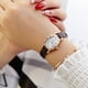 thumbnail image 2 of FLhrweasw Reloj de pulsera analógico de cuero PU Elegante Retro Mujer 5 colores para regalo (Café), 2 of 7