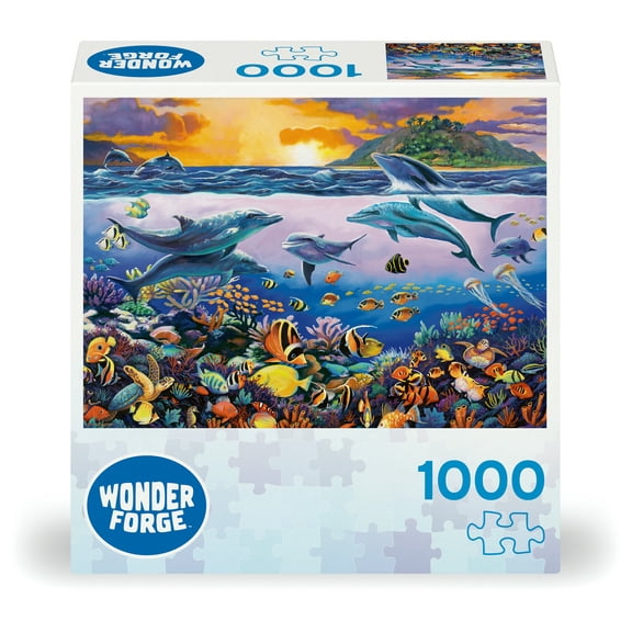 Ravensburger: Wonder Forge Puzzle Series - Underwater Frolic (2024), 1000 Piece Jigsaw Puzzle