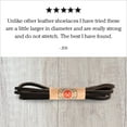 thumbnail image 4 of Cobbler's Choice Leather Boot Lace - 54 Inches - Chocolate, 4 of 7