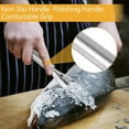 thumbnail image 6 of 24cm Fish Scale Remover Scaler Scraper Cleaner Kitchen Peeler ◆ _з фъ N1Q2, 6 of 9