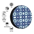 thumbnail image 4 of Balery Vintage Blue Cubiertas para Neumáticos - Protector Resistente para Neumáticos de Camioneta, SUV, Remolque, Camper y RV-14 inch, 4 of 6