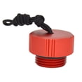 thumbnail image 2 of Bouchon de Valve de Réservoir de Plongée en Alliage d'Aluminium Bouchon Anti-Poussière Remplacement Filetage Externe pour Réservoir de Plongée sous-Marine Rouge, 2 of 8
