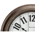 thumbnail image 5 of Westclox 15.5" Round Plastic Analog QA Wall Clock with Antique Bronze Finish, 5 of 6