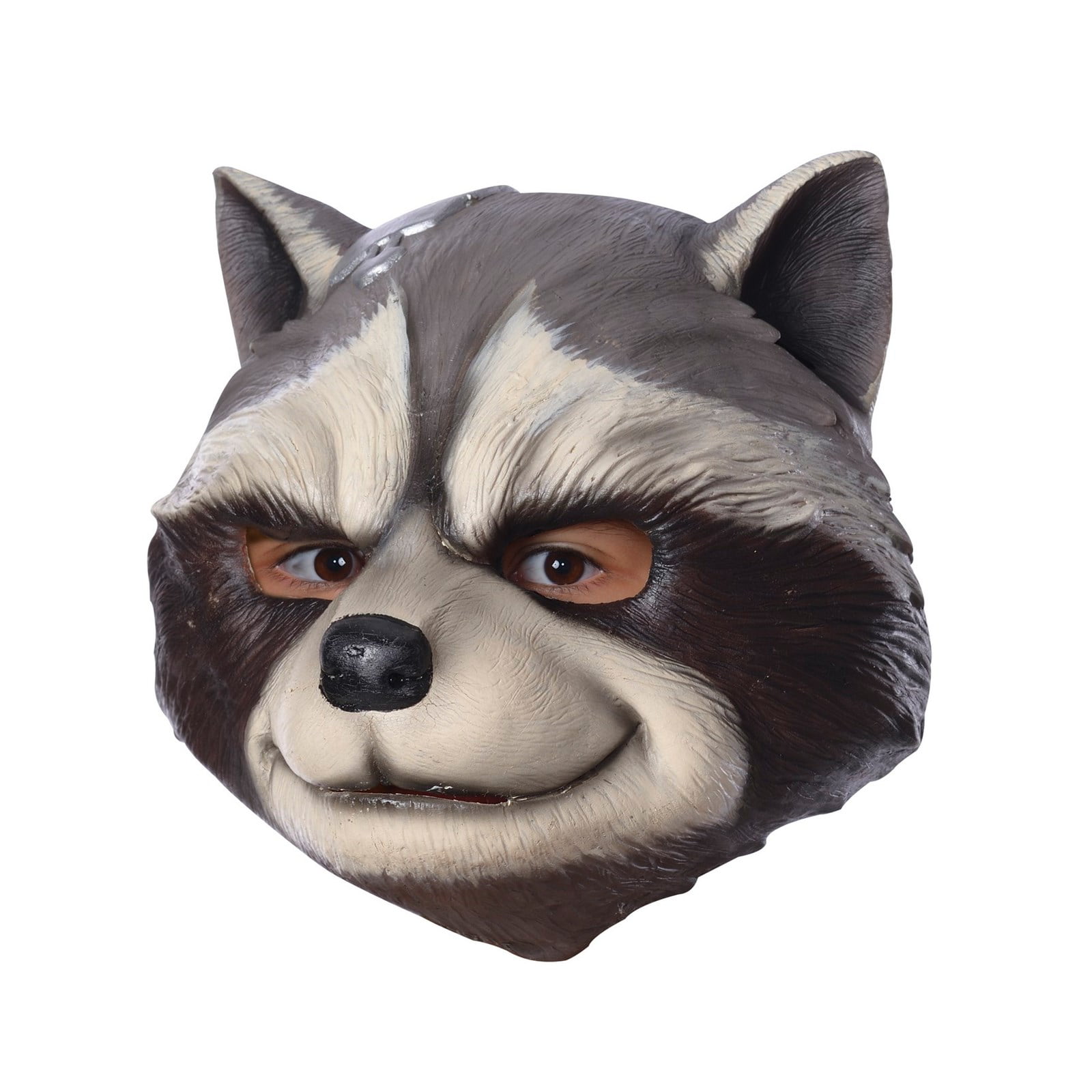 Raccoon Mask Latex Overhead Animal Fancy Dress Halloween Zoo Rocket Costume 