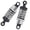 Silver, variant on Nieyigj 2Pcs 63mm / 2.5 inches Metal RC Shock Absorber Damper Upgrade Parts Compatible with TRAXXAS SLASH 2WD Remote Control Vehicles, Silver Edition Aluminium Alloy Replacement Accessories