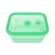 thumbnail image 2 of Recipiente plegable de silicona para almacenar alimentos con válvula de escape: caja dispensadora a prueba de fugas que ahorra espacio para la cocina, picnics, almuerzos y acampadas., 2 of 6