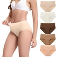 thumbnail image 1 of Calzoncillos de cintura media para mujer BAMBOO COOL, 5 unidades, 1 of 6