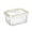 S, variant on Kezqiaxn Storage Containers Sealed Can Food Plastic Coffee Kitchen Household Transparent Snack Grain Storage Tank