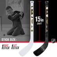 thumbnail image 3 of Franklin Sports Boston Bruins NHL Mini Hockey Stick Set - NHL Team Knee Hockey Stick and Ball Set - Two Players - Great Toy for Kids, 3 of 7