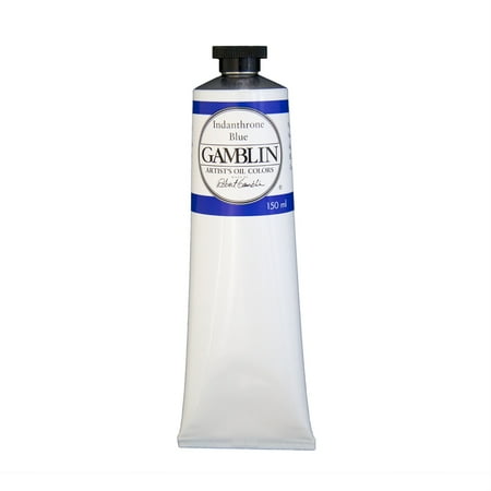 UPC: 0729911123201 | Gamblin Artist s Oil Color – Indanthrone Blue 150 ml tube