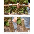 thumbnail image 4 of Herramienta de supervivencia para colonos Bushcraft, llave de taladro manual, taladro de barrena ocular y perforador manual con funda protectora y gancho, 4 of 4