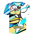 thumbnail image 1 of Camiseta de Pokémon Charizard para niños y niñas, Camisa estampada de dibujos animados de Anime, Tops de Pikachu, ropa de Boutique, manga corta qym unisex, 1 of 2
