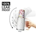thumbnail image 3 of OBREWU Pioneer Flower Tumbler with Handle and Lid,40oz Pioneer Flower Double Wall Vacuum Insulated Tumbler,Pioneer Flower Cups Gift for Women and Men, 3 of 7