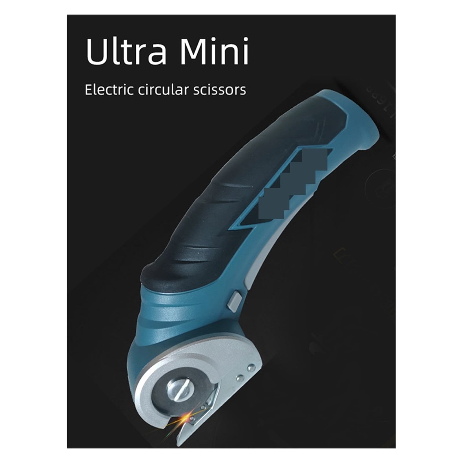 3.6V Circular Scissors Power Rotary Scissor Rechargeable Electric Round Scissor Leather Paper Fabric Rotary Cloth Cutter