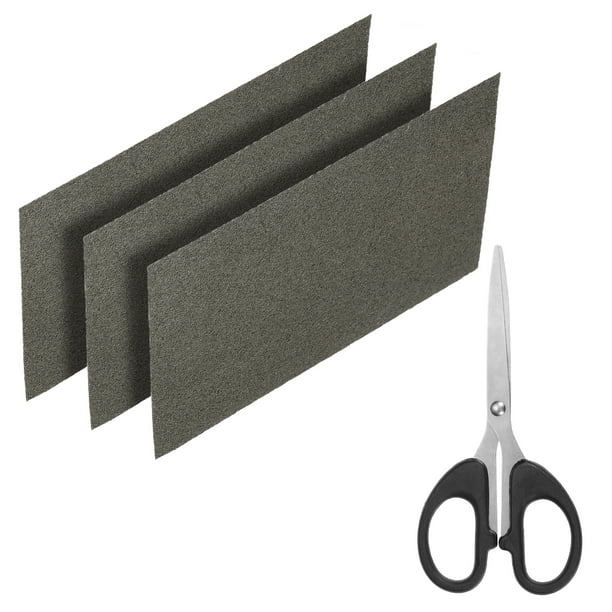 Cubierta de guía de microondas Uxcell 6"x4"x0.006" Hoja de mica Placas de mica de alta temperatura 1050℃ Piezas de reparación para horno de microondas con tijeras 3 paquetes