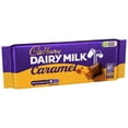 thumbnail image 3 of Cadbury Dairy Milk Caramel Chocolate Bar 180g, British Import (Pack of 3), 3 of 5