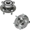 thumbnail image 3 of Detroit Axle - Front Wheel Bearing & Hubs Tie Rods Lower Ball Joints Sway Bar End Links Replacement for 2014-2018 Mazda 3 Sport - 10pc Set, 3 of 7
