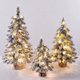 thumbnail image 2 of 45/60 CM Artificial Christmas Tree Flocking New Year Christmas decorations for home Door Wall Ornaments Souvenirs Scenes Desktop, 2 of 5
