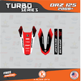 thumbnail image 2 of Kalair GFX Graphics Kit for Suzuki DRZ125 (2008-2021) Turbo Series, 2 of 5