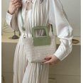 thumbnail image 4 of Kukuzhu Straw Beach Bag for Women Large Tote Bag Purses Summer Woven Crossbody Shoulder Bag Straw Top-handle Handbag, 4 of 7
