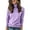 119#Light Purple, variant on Womens Turtleneck Long Sleeve Sweater Soft Lightweight Fit, Fall Work Casual Pullover Top Camel M