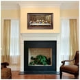thumbnail image 4 of The Last Supper by Leonardo Da Vinci The World Classic Art Reproductions,Giclee Prints Framed WallArt for Home Decor,Image Size:30x16 inches,Dark Brown Faux Wood Grain Framed Size:35.5x21.5 inchs, 4 of 8