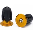 thumbnail image 1 of Splihome Bicycle Screw End Cap Road Bike Mtb Handlebar Cover Plug Cap Black Golden, 1 of 8