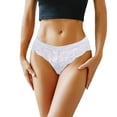 thumbnail image 3 of B91xZ Strings pour Femmes Beyondsoft Taille Basse sous-Vêtements, L Blanc, 3 of 5
