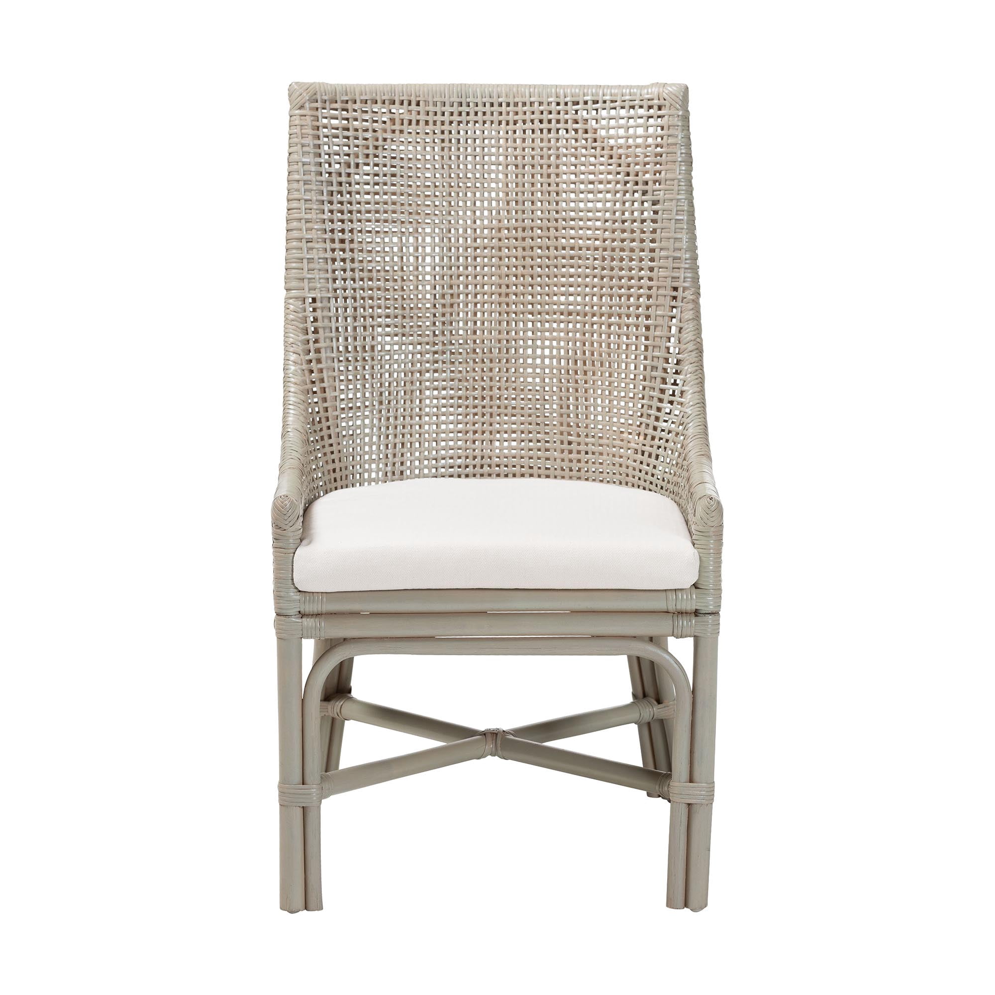bali & pari Bella Boho Dining Chair, French Grey