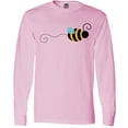 thumbnail image 3 of Inktastic Honey Bee Long Sleeve T-Shirt, 3 of 5